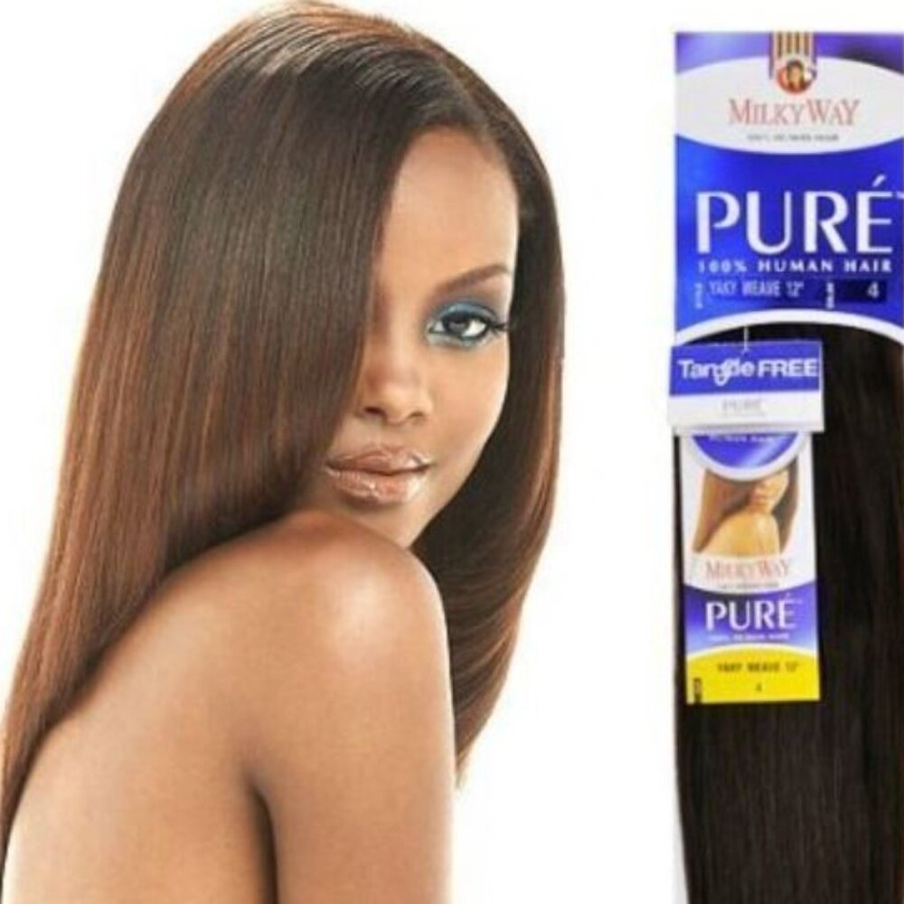 MilkyWay Human Hair Weave Pure 8"- Never Worn